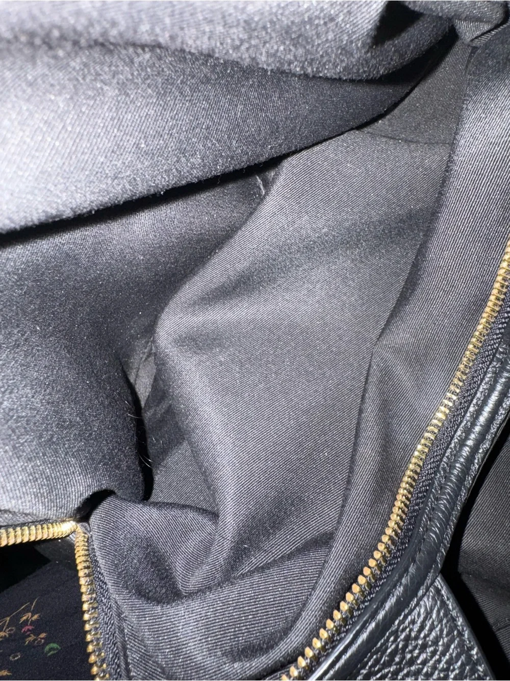 Coach Lexy Black Leather hobo Shoulder bag